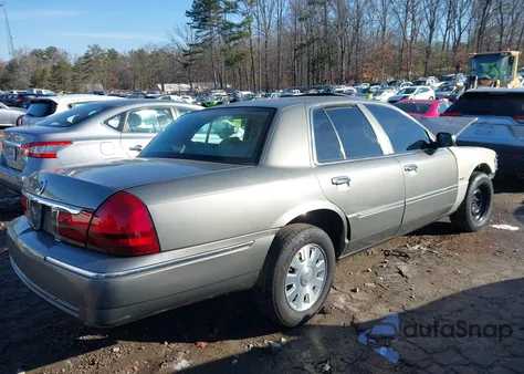 2004 Mercury Grand Marquis Ls from USA, damaged, VIN 2MHFM75W44X638135